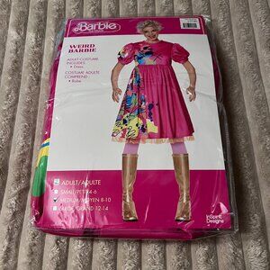 WOMEN'S WEIRD BARBIE HALLOWEEN COSTUME-ADULT MEDIUM (8-10)-IN SPIRIT DESIGNS-NWT